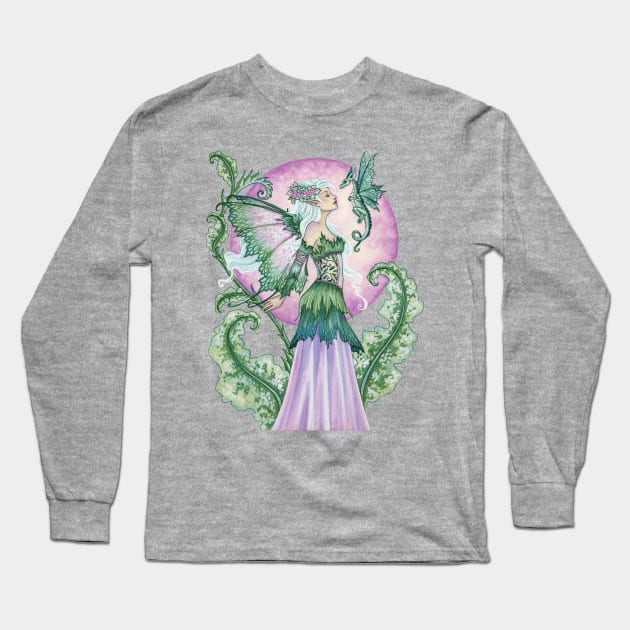 Discovery Long Sleeve T-Shirt by AmyBrownArt